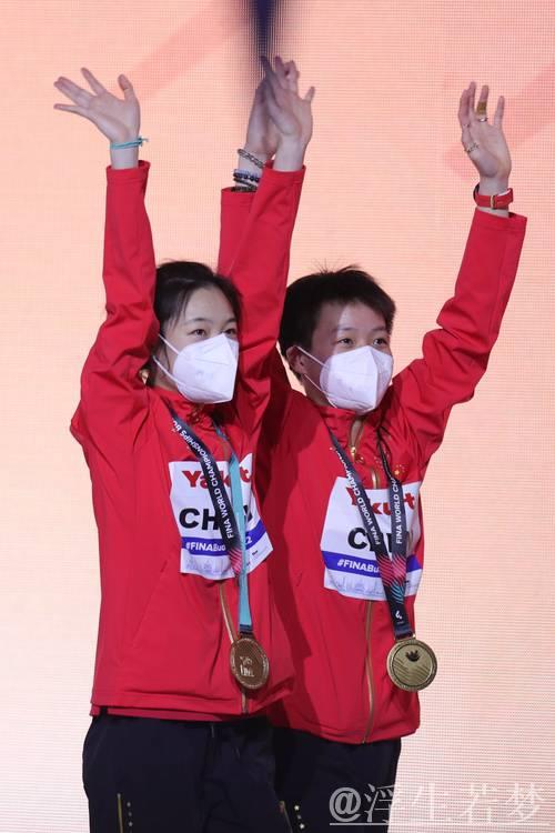 陈艺文携手昌雅妮勇夺女子双人3米板冠军