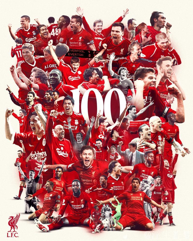 利物浦击败埃弗顿 喜迎第100次德比胜利